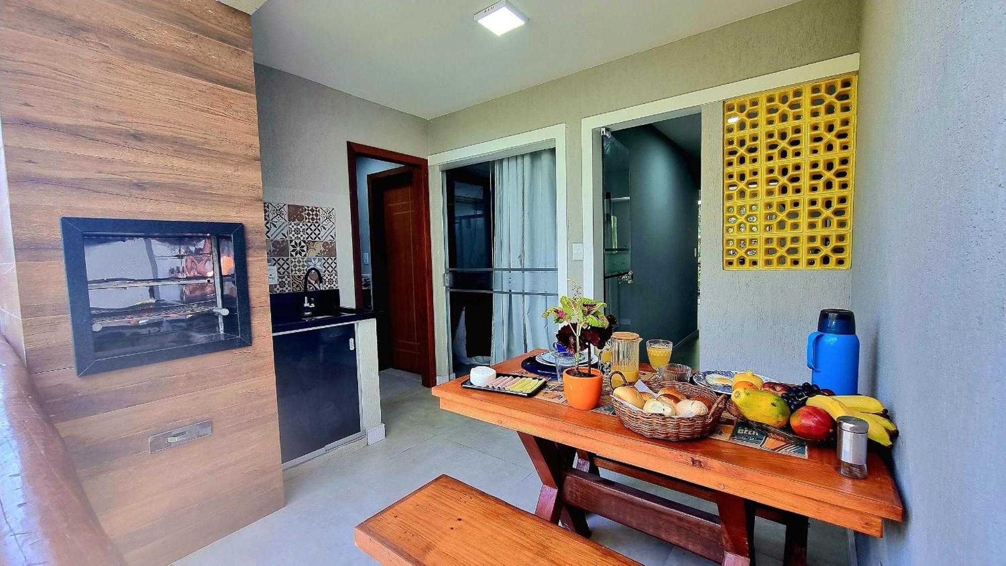 Ape Varanda Gourmet Wi-Fi 300Mbs Garagem Arcondiconado Cozinha Completa Streaming Mata de Sao Joao Exterior photo