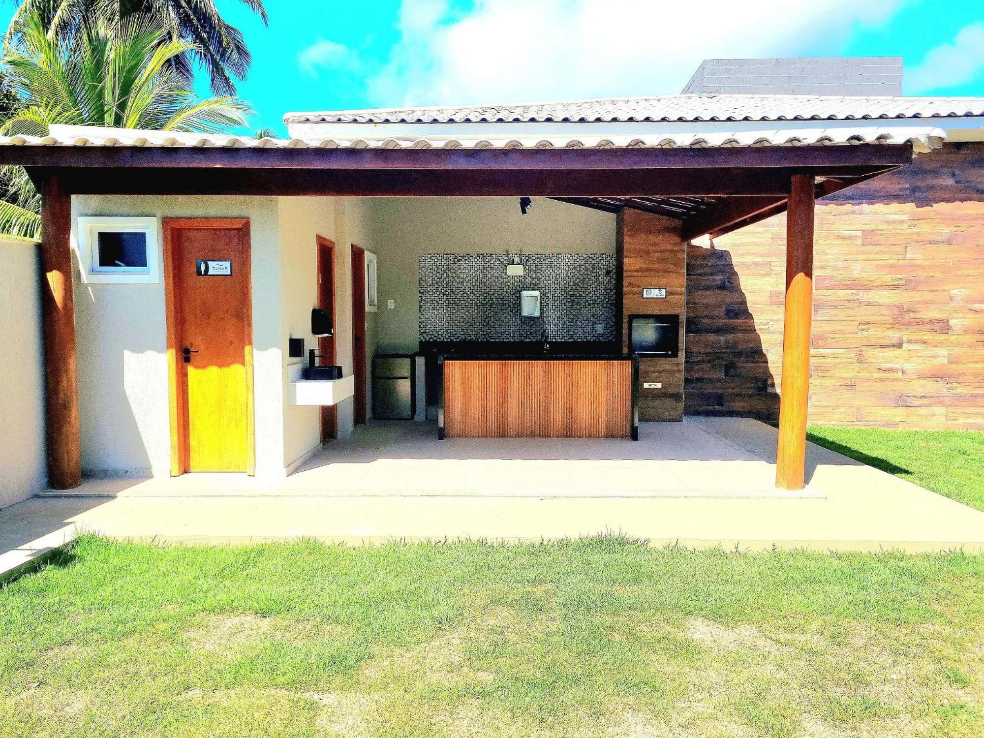 Ape Varanda Gourmet Wi-Fi 300Mbs Garagem Arcondiconado Cozinha Completa Streaming Mata de Sao Joao Exterior photo